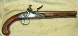 Scarce Irish Dalton Dublin Flint Lock Officers Pistol ca. 1780 American Revolutionary War Period - Image 1 of 20