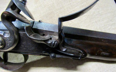 Scarce Irish Dalton Dublin Flint Lock Officers Pistol ca. 1780 American Revolutionary War Period - Image 3 of 20