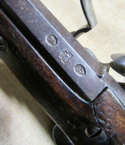 Scarce Irish Dalton Dublin Flint Lock Officers Pistol ca. 1780 American Revolutionary War Period - Image 7 of 20