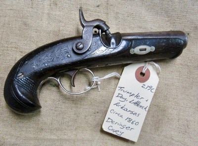 Rare Trumpler & Day Littlerock Arkansas Percussion Deringer Pistol Civil War Era - Image 1 of 15