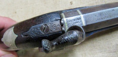 Scarce Philadelphia Deringer with Wolf & Durringer Louise KY Agent Marking Civil War Period - Image 6 of 13