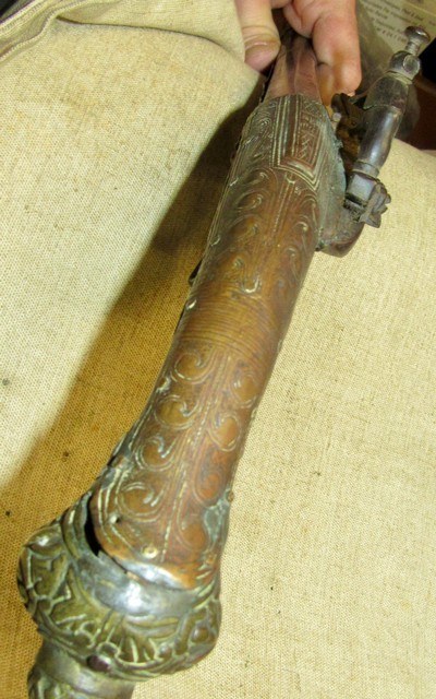 Mediterranean Migulet Rat Tail Pirate Pistol 1700's - Image 19 of 20