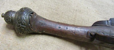 Mediterranean Migulet Rat Tail Pirate Pistol 1700's - Image 17 of 20