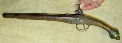 Mediterranean Migulet Rat Tail Pirate Pistol 1700's - Image 4 of 20