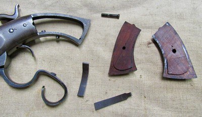 Exceedingly Rare 1st Model Perry Breech Loading Percussion Pistol - Image 19 of 19