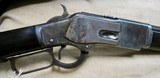 Scarce Winchester Model 1873 Special Order Factory Case Colored .44 Third Model Lever Action Rifle 1884