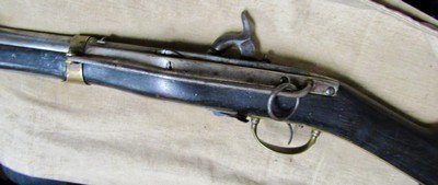 Extremely Rare Harpers Ferry Brass Mounted Model 1842 Hall Fish Tail Carbine - Image 6 of 20