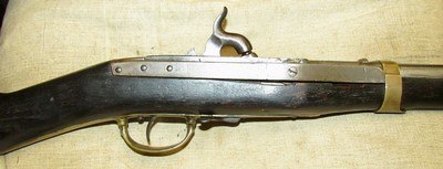 Extremely Rare Harpers Ferry Brass Mounted Model 1842 Hall Fish Tail Carbine - Image 1 of 20