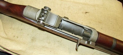 Very Rare WWII Springfield M1 Gas Trap Garand .30-06 Semi-Auto Rifle - Image 3 of 20