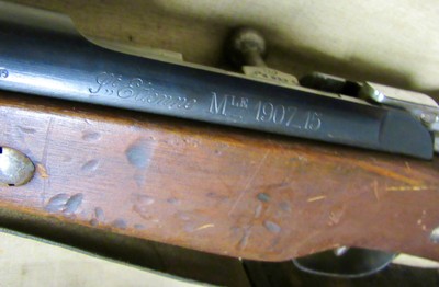 St. Etienne Mle. 1907-15 French WWI Berthier Rifle 8mm Lebel 1917 All Matching! - Image 5 of 20