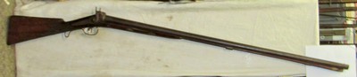 Antique Belgian 8 Bore Percussion Double Barrel Shotgun Market Gun 43 Inch Barrels 1850's - Image 1 of 20