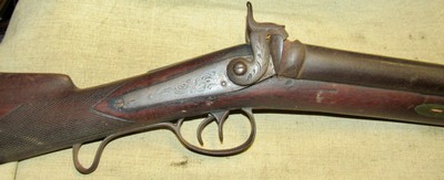 Antique Belgian 8 Bore Percussion Double Barrel Shotgun Market Gun 43 Inch Barrels 1850's - Image 2 of 20