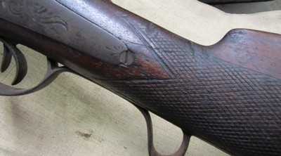 Antique Belgian 8 Bore Percussion Double Barrel Shotgun Market Gun 43 Inch Barrels 1850's - Image 18 of 20