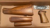 Zastava AK47 Wood Furniture - Turkish Tiger for ZPAP M70, M90,Yugo Rifles - Image 2 of 2