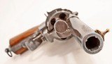 ANTIQUE ENGRAVED FRENCH LEFAUCHEUX M 1854 MADE BY LEPAGE PARIS 12mm PINFIRE REVOLVER CIVIL WAR - 6 of 8