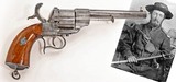 ANTIQUE ENGRAVED FRENCH LEFAUCHEUX M 1854 MADE BY LEPAGE PARIS 12mm PINFIRE REVOLVER CIVIL WAR - 4 of 8