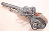 ANTIQUE ENGRAVED FRENCH LEFAUCHEUX M 1854 MADE BY LEPAGE PARIS 12mm PINFIRE REVOLVER CIVIL WAR - 8 of 8