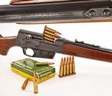 REMINGTON M 81WOOD MASTER SEMI AUTO TAKE DOWN .300 SAVAGE C&R - 4 of 7