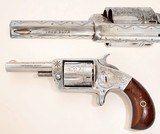 ANTIQUE TRUE BLUE SA .32 RF ENGRAVED REVOLVER NO FFL - 1 of 6