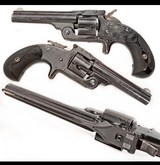 ANTIQUE SMITH & WESSON MODEL No 1-1/2 SA .32 S&W REVOLVER UNFIRED - 1 of 5