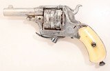 ANTIQUE SMALL ENGRAVED FOLDING TRIGGER 6 ROUND DA .22 SHORT REVOLVER NO FFL - 2 of 7