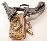 ANTIQUE SMITH & WESSON .38 DOUBLE ACTION 3rd MODEL. NO FFL. - 4 of 5