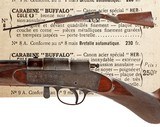 RARE FRENCH ANTIQUE BUFFALO St ETIENNE MODEL 1895 9mm FLOBERT SHOT SHELL HI GRADE GARDEN CARBINE NO FFL - 2 of 8