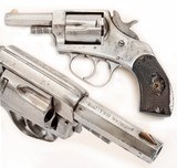 ANTIQUE AMERICAN BULL DOG IVER JOHNSON 5 ROUND D.A .38 S&W CAL. REVOLVER. NO FFL - 1 of 4