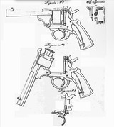 ANTIQUE RARE BELGIAN WARNANT REVOLVER 9mm PROJECT REVOLVER. NO FFL. - 2 of 2