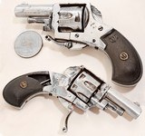 RARE SMALL BABY CLEMENT 6 ROUND .22 SHORT RF SMALL FOLDING TRIGGER REVOLVER. C&R - 1 of 6