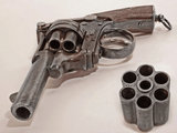 ANTIQUE RARE ENGRAVED WARNANT D.A. 320CF/.32 COLT SHORT REVOLVER 6RD NO FFL - 5 of 7