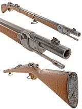 ANTIQUE IMPERIAL MAUSER MODEL 1871 MILITARY RIFLE AUSTRIAN STEYR .43 MAUSER 11mmx60R. NO FFL. - 4 of 6