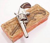 ANTIQUE HOPKINS & ALLEN XL No.2 SPUR TRIGGER WITH RARE FACTORY PICTURE BOX. NO FFL - 5 of 9