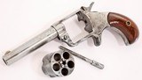 ANTIQUE HOOD FIREARMS Co. SINGLE ACTION 5 ROUND .38RF REVOLVER - 6 of 8