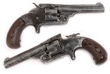 ANTIQUE SMITH & WESSON MODEL No 1-1/2 SA .32 S&W REVOLVER. NO FFL. - 1 of 4
