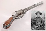 ANTIQUE BELGIAN LEFAUCHEUX 12mm PINFIRE 6 RD CIVIL WAR D.A. REVOLVER NO FFL - 4 of 5