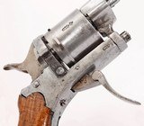ANTIQUE RARE GERMAN SMALL POCKET FOLDING TRIGGER DOUBLE ACTION .22 SHORT REVOLVER EXCELLENT. NO FFL. - 3 of 5