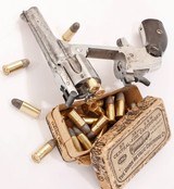 ANTQUE SMITH & WESSON .38 SINGLE ACTION 2nd MODEL 5 ROUND REVOLVER. NO FFL. - 3 of 5