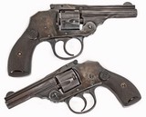 ANTIQUE U.S. REVOLVER Co MADE in USA by IVER JOHNSON HAMMERLESS D.A. 5 RD .32 S&W. NO FFL. - 1 of 5