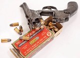 ANTIQUE U.S. REVOLVER Co MADE in USA by IVER JOHNSON HAMMERLESS D.A. 5 RD .32 S&W. NO FFL. - 3 of 5