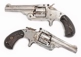 ANTIQUE SMITH & WESSON No.1-1/2 SINGLE ACTION .32 S&W CAL. REVOLVER. NO FFL. - 1 of 6