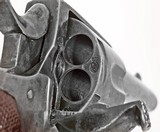 ANTIQUE LARGE FRAME BELGIAN DOUBLE ACTION .450 REVOLVER. NO FFL. - 2 of 6