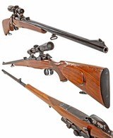 AUSTRIAN MAUSER LUDWIG BOROVNIK HUNTING BOLT ACTION RIFLE DOUBLE SET TRIGGER .270 WINCHESTER with SCOPE. C&R. - 5 of 8