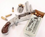 ANTIQUE SMITH & WESSON No.1-1/2 2nd ISSUE S.A. .32 RF 5 ROUND REVOLVER. NO FFL. - 2 of 4