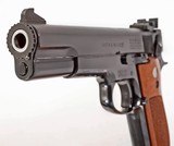 SMITH & WESSON 38 MASTER MODEL No. 52 .38 SPECIAL W.C. TARGET D.A. COMPETITION PISTOL IN BOX. - 8 of 10