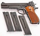 SMITH & WESSON 38 MASTER MODEL No. 52 .38 SPECIAL W.C. TARGET D.A. COMPETITION PISTOL IN BOX. - 3 of 10