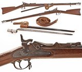 ANTIQUE U.S. SPRINGFIELD 1870 TRAPDOOR .50-70 GOV. with BAYONET. NO FFL - 1 of 5