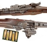 ANTIQUE BRITISH ENFIELD SNIDER MODEL 1876 TRAPDOOR CARBINE .577 CAL.. NO FFL. - 2 of 6