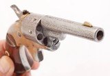 ANTIQUE COLT OPEN TOP POCKET MODEL S.A. 7 RD .22 SHORT REVOLVER. NO FFL. - 6 of 6