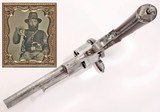 ANTIQUE MILITARY LICENSED LEFAUCHEUX M1854 12mm PINFIRE CIVIL WAR REVOLVER. NO FFL. - 5 of 6